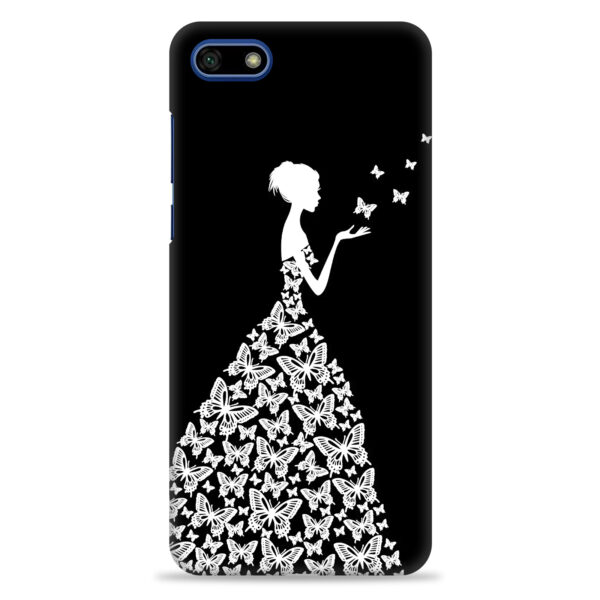 Huawei Y5 Prime 2018   ( Butterfly Girl Design )