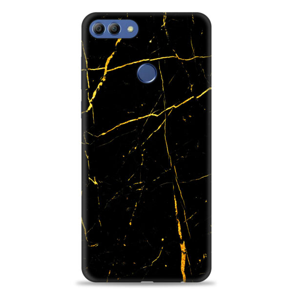 Huawei Y9 2018   ( Gold Line Design )