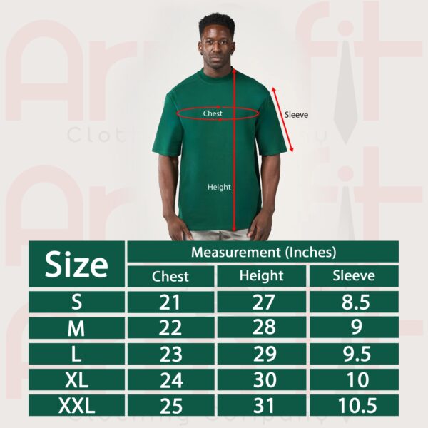 Premium quality Drop shoulder baggy T-shirts - Image 9