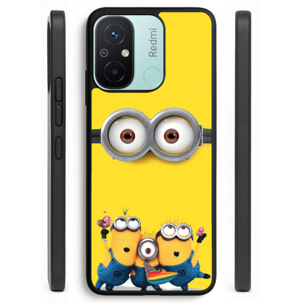 Redmi 12C (Minions Glass Design)