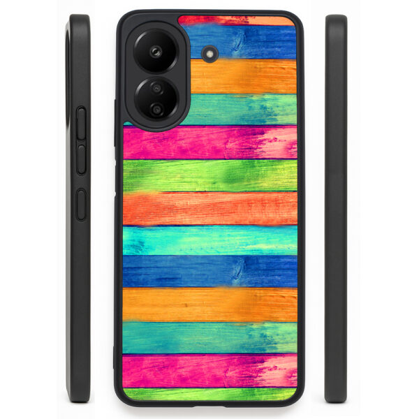 Redmi 13C (Colourfull Wood Design)